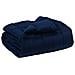 Duvet Invernale Trapuntato Blu Scuro 220 x 240 cm Microfibra - Foto miniatura 1