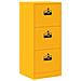 Armadio per File con cassetto Giallo senape 44 x 50 x 106.5 cm - Foto miniatura 1