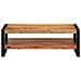 Tavolino da Salotto 120x55x40 cm in Legno Massello di Acacia - Foto miniatura 2