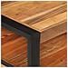 Tavolino da Salotto 120x55x40 cm in Legno Massello di Acacia - Foto miniatura 4