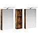 Set di Armadi da Bagno con porta 3 pcs 100 x 10,5 x 60,5 cm - Foto miniatura 5