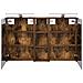 Set di Armadi da Bagno con porta 3 pcs 100 x 10,5 x 60,5 cm - Foto miniatura 7