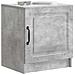 Armadio da Notte 2 pcs Grigio Cemento 43 x 34,5 x 47 cm - Foto miniatura 2