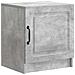 Armadio da Notte 2 pcs Grigio Cemento 43 x 34,5 x 47 cm - Foto miniatura 3