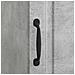 Armadio da Notte 2 pcs Grigio Cemento 43 x 34,5 x 47 cm - Foto miniatura 8