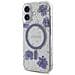 Custodia Per Iphone 16 Con Fiori Lucidi, Viola - Foto miniatura 2