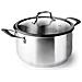 47024 - Casseruola Origin con coperchio, acciaio inox 18/10, coperchio in vetro temperato - Foto miniatura 1