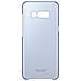 Cover in TPU per Galaxy S8 Colore Blu e Trasparente - Foto miniatura 1