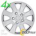 Copricerchi Auto Universali 16 Pollici C-137 Silver 31248 - Foto miniatura 1