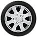 Copricerchi Auto Universali 16 Pollici C-137 Silver 31248 - Foto miniatura 2