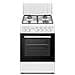 Cucina a Gas 4 Fuochi a Gas Forno a Gas Dimensioni 50 x 50 cm Colore Bianco - Foto miniatura 1