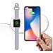 Caricatore Wireless Qi 2 Posizioni Bianco - Foto miniatura 3