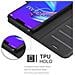 Custodia Compatibile Con Asus Zenfone Max M2 In Nero Carbone - Coperchio Protettiva Con Chiusura Magnetica, Funzione Stand E Tasca Per Le Carte - Foto miniatura 6