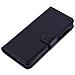 Custodia Compatibile Con Zte Nubia Z7 Mini In Nero Carbone - Coperchio Protettiva Con Chiusura Magnetica, Funzione Stand E Tasca Per Le Carte - Foto miniatura 5
