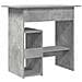 Scrivania Grigio Cemento 80x45x74 cm in Legno Multistrato - Foto miniatura 10