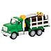 Micro Logging Truck Toy Logging Truck Con Suoni Di Luci E Parti Mobili Per Bambini 4 - Foto miniatura 1