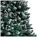 Set Albero Natale Artificiale con LED Palline e Pigne 210 cm - Foto miniatura 3