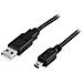 Cavo Usb 2.0 Tipo A Maschio - Tipo Mini B Maschio 3 M, Nero - Foto miniatura 1