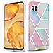 Custodia Compatibile Con Huawei P40 Lite In Marmo Arcobaleno No. 11 - Coperchio Protettivo In Silicone Tpu Con Motivo A Mosaico - Foto miniatura 1