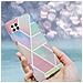 Custodia Compatibile Con Huawei P40 Lite In Marmo Arcobaleno No. 11 - Coperchio Protettivo In Silicone Tpu Con Motivo A Mosaico - Foto miniatura 7