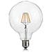 Lampadina E27 Globo D125 08w 3000k Cri80 Trasp Dimm - 188959 - Foto miniatura 3