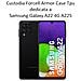 Custodia Armor Case Tpu Cover Per Samsung Galaxy A22 4g A225 Black - Foto miniatura 2