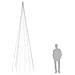 Albero Di Natale Pennone Blu 732 Led 500 Cm - Foto miniatura 3