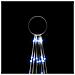 Albero Di Natale Pennone Blu 732 Led 500 Cm - Foto miniatura 10