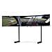 Elite Supporto Indipendente in Alluminio per Monitor Triplo 21"- 43" / Singolo Monitor da 65" - Nero - Foto miniatura 3