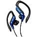HA-EB75 Cuffie Cablato A clip, In-ear Sport Nero, Blu - Foto miniatura 1