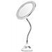 ESP 1020 specchietto per trucco Ventosa Rotondo Argento, Bianco - Foto miniatura 2
