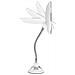 ESP 1020 specchietto per trucco Ventosa Rotondo Argento, Bianco - Foto miniatura 4