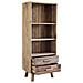 Libreria In Legno Di Pino A 3 Ripiani Con 2 Cassetti Linea Classic - Foto miniatura 2