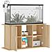 Supporto Acquario 101x41x58 Cm Legno Multistrato Rovere Sonoma - Foto miniatura 2
