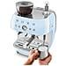 Macchina da Caffè Espresso Manuale Serbatoio 2.4 L Potenza 1650 W Colore Blu Pastello - Foto miniatura 3