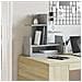 Organizer Scrivania Grigio Cemento 49x20x52,5 Cm Multistrato - Foto miniatura 3