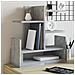 Organizer Scrivania Grigio Cemento 49x20x52,5 Cm Multistrato - Foto miniatura 1