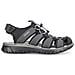 Casual Part-open Sandali Sintetico E Tessile Scarpe Uomo Nero Eu 43, 26770-00 - Foto miniatura 2