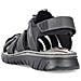 Casual Part-open Sandali Sintetico E Tessile Scarpe Uomo Nero Eu 43, 26770-00 - Foto miniatura 3