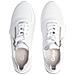Weiss, Silber (perf) Casual Closed Sport Shoe Sneakers Pelle Scarpe Donna Bianco Eu 41, 26528-50 - Foto miniatura 2
