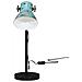 Lampada Da Scrivania 25 W Blu Anticato 17x17x60 Cm E27 - Foto miniatura 3