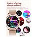 Smartwatch Con Fitness Tracker E Monitoraggio Avanzato Della Salute Pinkgold - Foto miniatura 4