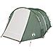 Tenda da Campeggio a Tunnel per 4 Persone Verde Impermeabile - Foto miniatura 4