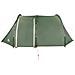 Tenda da Campeggio a Tunnel per 4 Persone Verde Impermeabile - Foto miniatura 7
