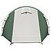 Tenda da Campeggio a Tunnel per 4 Persone Verde Impermeabile - Foto miniatura 8