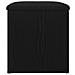 panchina da stoccaggio  in rovere nero 40x40x45 cm in legno ingegnerizzato - Foto miniatura 6