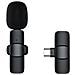 Microfono Lavalier Wireless Con Connettore Type-c - Microfono A Clip Per Streaming Live E Registrazione - Foto miniatura 1