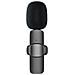 Microfono Lavalier Wireless Con Connettore Type-c - Microfono A Clip Per Streaming Live E Registrazione - Foto miniatura 2