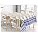 Tovaglia Per Salotto Cucina In Miros Misto Cotone Made In Italy Tela Rp 140x300 Blu - Foto miniatura 1