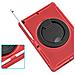 Custodia Per Ipad 10.2"" Armata Con Supporto Girevole Rosso - Foto miniatura 4